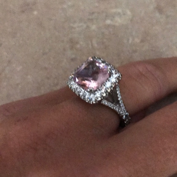 925 Sterling Silver Princess cut 3.5KTCubic Zircon - Picture 6 of 8